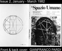 Issue 2, January - March 1982 Front & back cover:  GIANFRANCO PARDI