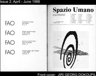 Issue 2, April - June 1986 Front cover:  JIRI GEORG DOKOUPIL