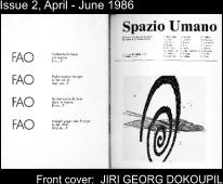 Issue 2, April - June 1986 Front cover:  JIRI GEORG DOKOUPIL