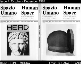 Issue 4, October - December 1987 Front:  SUSANA SOLANO Back:  LEONEL MOURA