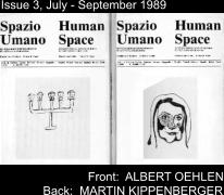 Issue 3, July - September 1989 Front:  ALBERT OEHLEN Back:  MARTIN KIPPENBERGER