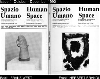 Issue 4, October - December 1990 Front:  HERBERT BRANDL Back:  FRANZ WEST